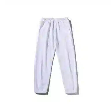 乱步 潮牌个性宽松束脚港风时尚针织运动裤休闲裤 男女同款