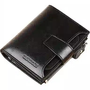 歌若拉 时尚潮流百搭 牛皮 多卡位钱包 常规 女款 多色