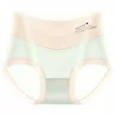 二三二三 抑菌裸感无痕亲肤高腰三角裤凉感冰丝时尚百搭不夹臀内裤 女款 组合装