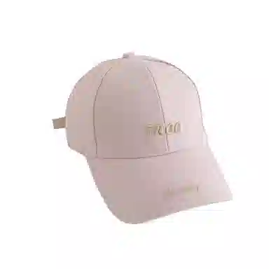 艾佳微 韩版硬顶户外刺绣字母棒球帽弯檐遮阳 棉 鸭舌帽 男女同款情侣款