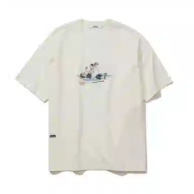 nautica white sail POPBOY T