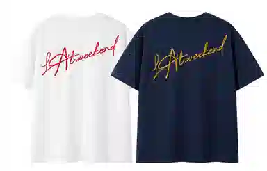 LA'T.WEEKEND 280gLogocleanfitT 2