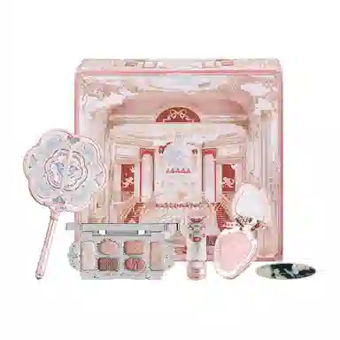 花知晓 眼影口红慕予礼盒彩妆套装 易上色自然 五件套