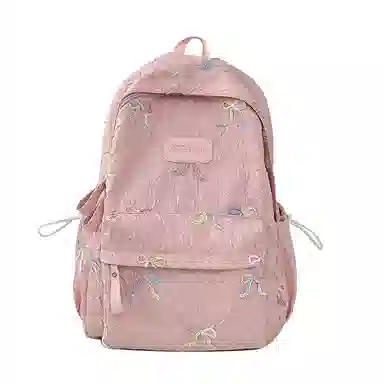 垣途者 高颜值学生韩版蝴蝶结设计 尼龙 书包背包双肩包 女款 多色