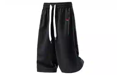 王者荣耀 美式高街纯色基础款七分裤宽松舒适亲肤透气吸汗排湿户外运动日常通勤百搭休闲短裤 男女同款