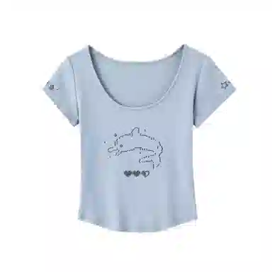 YGPRW Vintage Sweet Spicy Rhinestone Tee