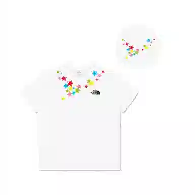 THE NORTH FACE T white