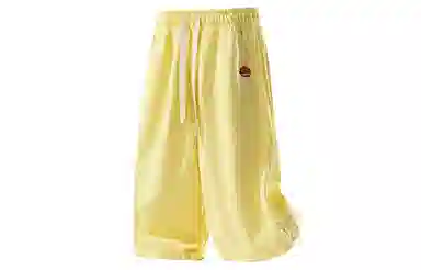 王者荣耀 美式高街纯色基础款七分裤宽松舒适亲肤透气吸汗排湿户外运动日常通勤百搭休闲短裤 男女同款