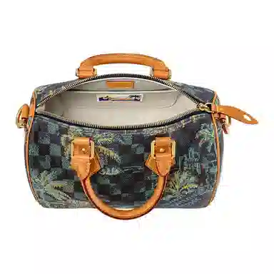 LOUIS VUITTON SpeedyBandoulire 25 Damier Palm Trees