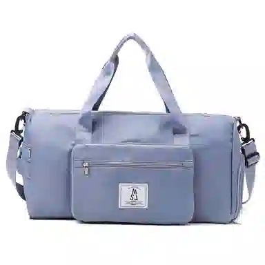 科物酷 运动折叠旅行独立鞋位干湿分离瑜伽旅行轻便行李包 牛津布 健身包 大号 男女同款情侣款 多色