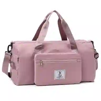 科物酷 运动折叠旅行独立鞋位干湿分离瑜伽旅行轻便行李包 牛津布 健身包 大号 男女同款情侣款 多色