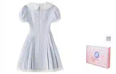 东鲸岁时记 新中式旗袍高级感显瘦短袖连衣裙 女款 白色