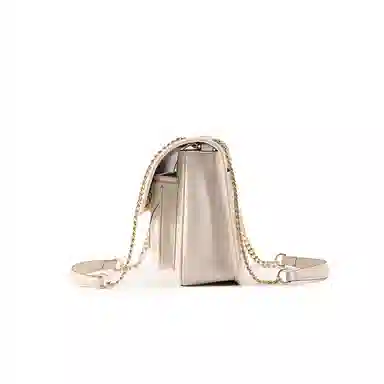 梦特娇 潮流时尚经典百搭气质旅游出街 羊皮 斜挎单肩包 女款 多色