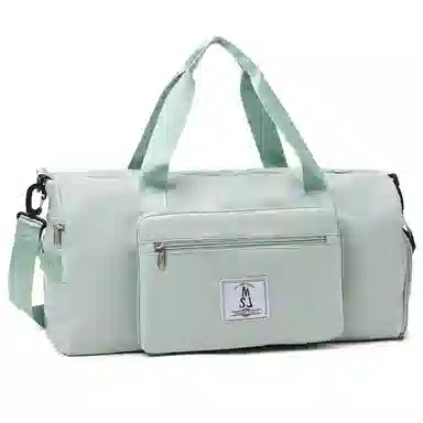 科物酷 运动折叠旅行独立鞋位干湿分离瑜伽旅行轻便行李包 牛津布 健身包 大号 男女同款情侣款 多色