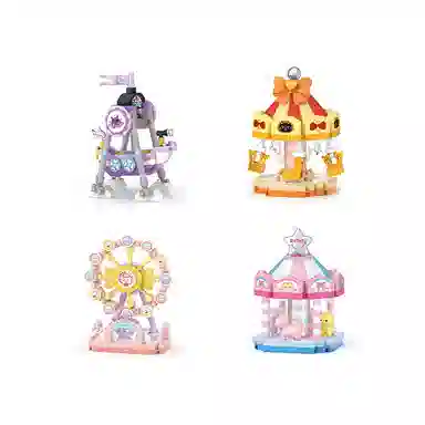 LOZ mini DIY 0-300pcs LOZ8629-8632