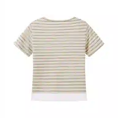 YK&YB Classic Stripe V-Neck Tee