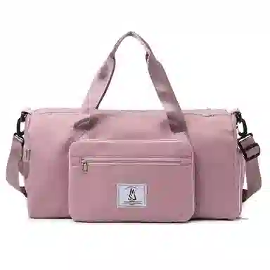 科物酷 运动折叠旅行独立鞋位干湿分离瑜伽旅行轻便行李包 牛津布 健身包 大号 男女同款情侣款 多色