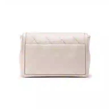 梦特娇 时尚 出街气质百搭 经典潮流 羊皮 单肩包 女款 冰咖啡