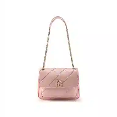 梦特娇 潮流时尚经典百搭气质旅游出街 羊皮 斜挎单肩包 女款 多色