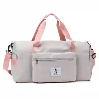 科物酷 运动折叠旅行独立鞋位干湿分离瑜伽旅行轻便行李包 牛津布 健身包 大号 男女同款情侣款 多色