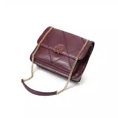 梦特娇 通勤气质时尚 羊皮 单肩包 女款 多色