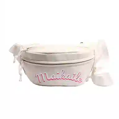 科物酷 高颜值时尚字母印花 尼龙布 胸包 女款 多色