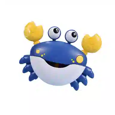 咕轹 电动音乐螃蟹 泡泡机