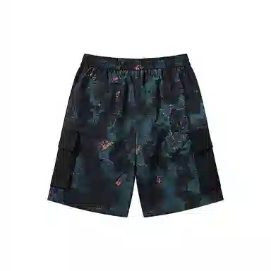 【dme】 美式潮流山系户外迷彩时尚运动宽松百搭五分休闲短裤 男女同款