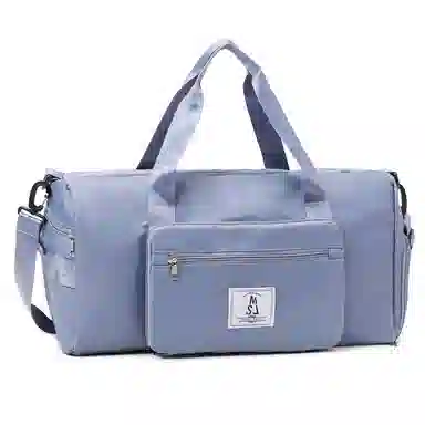 科物酷 运动折叠旅行独立鞋位干湿分离瑜伽旅行轻便行李包 牛津布 健身包 大号 男女同款情侣款 多色