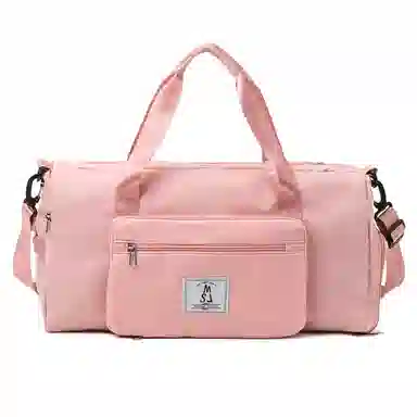 科物酷 运动折叠旅行独立鞋位干湿分离瑜伽旅行轻便行李包 牛津布 健身包 大号 男女同款情侣款 多色