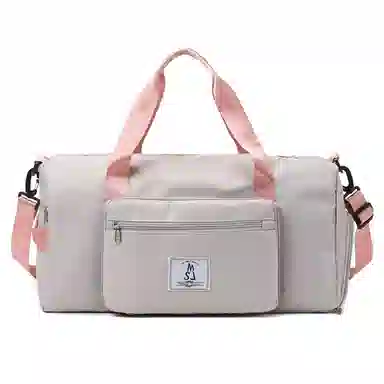 科物酷 运动折叠旅行独立鞋位干湿分离瑜伽旅行轻便行李包 牛津布 健身包 大号 男女同款情侣款 多色