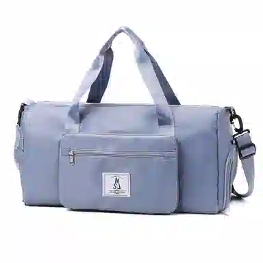 科物酷 运动折叠旅行独立鞋位干湿分离瑜伽旅行轻便行李包 牛津布 健身包 大号 男女同款情侣款 多色