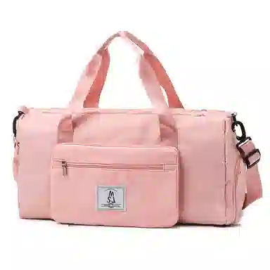 科物酷 运动折叠旅行独立鞋位干湿分离瑜伽旅行轻便行李包 牛津布 健身包 大号 男女同款情侣款 多色