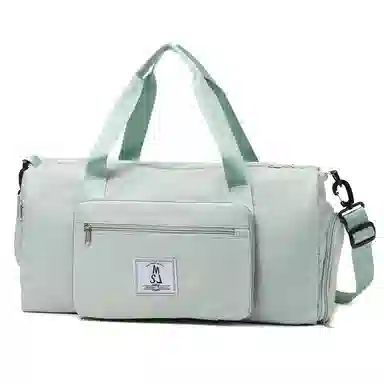 科物酷 运动折叠旅行独立鞋位干湿分离瑜伽旅行轻便行李包 牛津布 健身包 大号 男女同款情侣款 多色