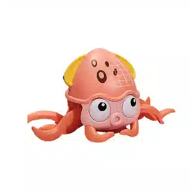 咕轹 电动章鱼充电声光 自动避障 玩具