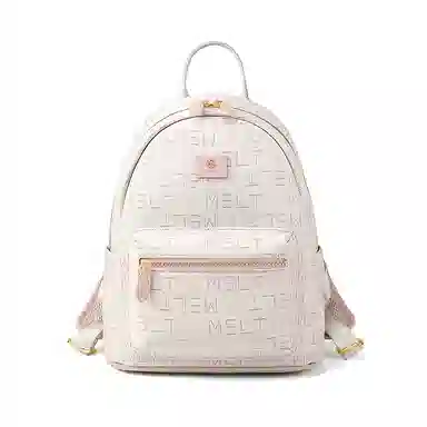 Mashalanti Retro Letter Print Backpack