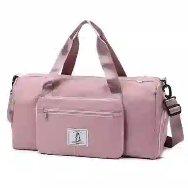 科物酷 运动折叠旅行独立鞋位干湿分离瑜伽旅行轻便行李包 牛津布 健身包 大号 男女同款情侣款 多色