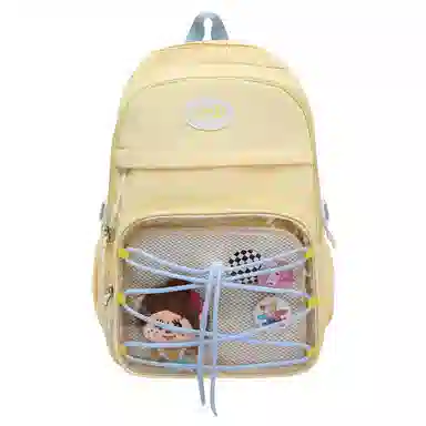 行途 书包初中生高中生大学生大容量包女防水轻便电脑背包 尼龙 双肩包 男女同款情侣款 多色