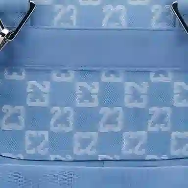 Jordan Monogram Crossbody Bag Denim Blue