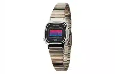 CASIO LA670WA-1D Custom Purple