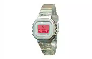 CASIO VINTAGE LA-20WHS-7A-Silver Aurora