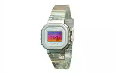 CASIO VINTAGE LA-20WHS-7A-Silver Aurora