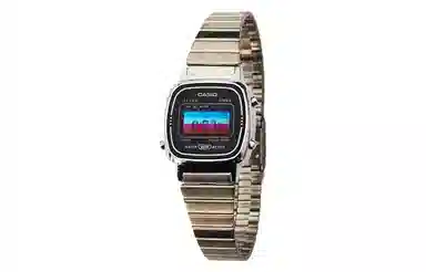 CASIO LA670WA-1D Custom Purple