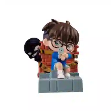 肯德基 名侦探柯南 怪盗基德 毛利小五郎 毛利兰 黑衣人 江户川柯南 蝴蝶结变声器 玩具