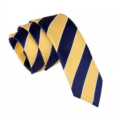 红豆 手打款条纹高端结婚新郎商务正装西装 涤纶丝 领带 男款