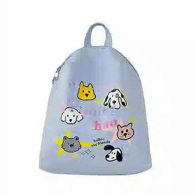 揽月 小众日系风撞色 尼龙 双肩包 男女同款情侣款 多色