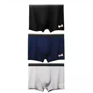 加菲猫家族 中腰透气舒适抗菌平角内裤 男款 组合装