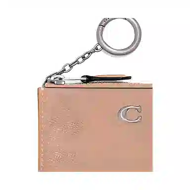 COACH Skinny Id Case 11 Silver Yellow