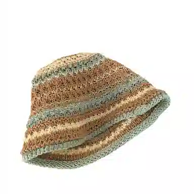 BOOLFEN Straw Bucket Hat