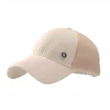 稻草人 夏季韩版薄款防晒 简约百搭显脸小 涤纶 鸭舌帽 女款